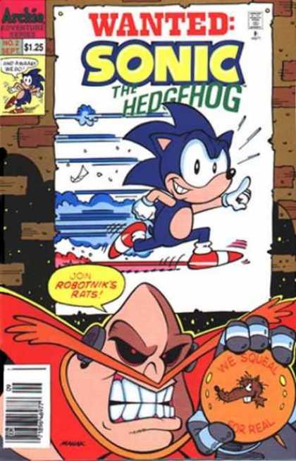 Sonic the Hedgehog 2 - Sneakers - Teeth - Poster - Mustache - Brick Wall