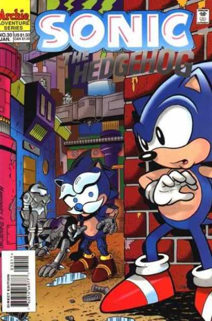 Sonic the Hedgehog 30 - Video Game - Robots - Speed - Attack - Adventure - Jon D'Agostino