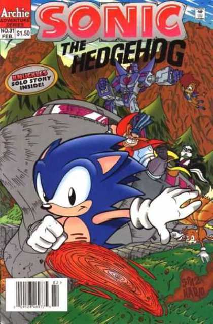Sonic the Hedgehog 31 - A Fast Animal - Intelldgent Cat - Friends Saver - Best Book For Child - Childesh Book
