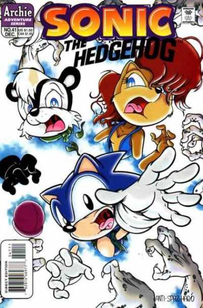 Sonic the Hedgehog 41 - Nintendo - Sega - Videogame - Zombies - Sonic