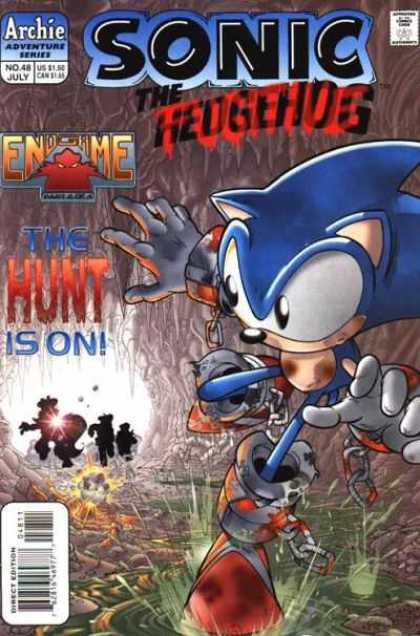 Sonic the Hedgehog 48 - Archie - Archie Comics - Sonic - Cave - Hunt