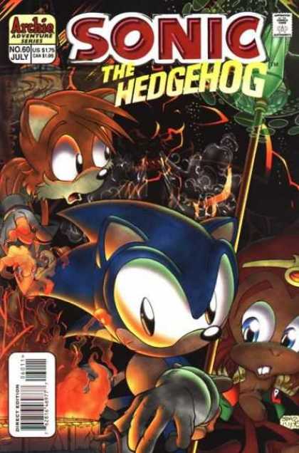 Sonic the Hedgehog 60 - Fire - Staff - Demon - Adventure Series - Spell