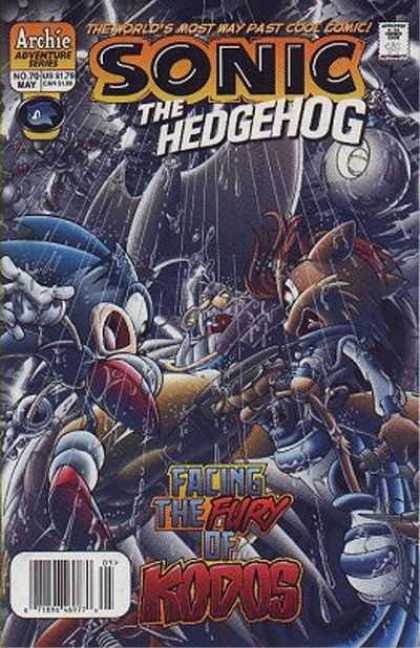 Sonic the Hedgehog 70 - Sonic - Hedgehog - Kodos - Rain - Fury