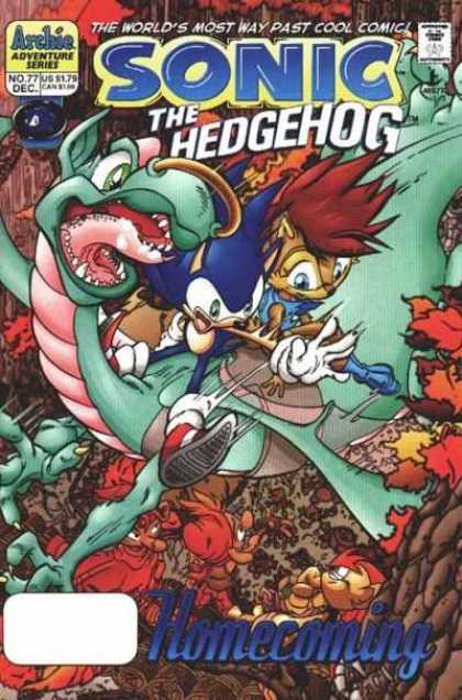 Sonic the Hedgehog 77 - Archie Adventure Series - No 77 - Dec - Us 179 - Homecoming