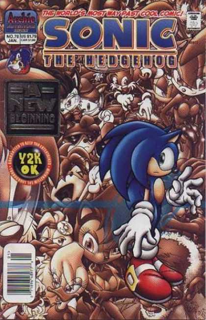 Sonic the Hedgehog 78 - Archie - January - A New Beginning - Y2k Ok - Comics Code Authority