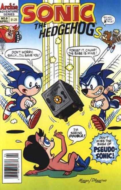 Sonic the Hedgehog 9 - Sally - Chump - Falling Safe - Double - Saga - Jon D'Agostino