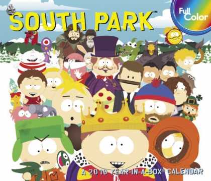 South Park Books - South Park 2010 Year In A Box Calendar