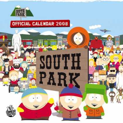 South Park Books - SOUTH PARK OFFICIAL 2008 CALENDAR (Calendar)