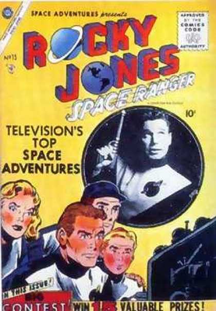 Space Adventures 15 - Space Ranger - Rocky Jones - Televisions - Valuable Prizes - Contest