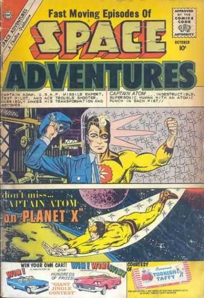 Space Adventures 36 - Space Adventures - Captain Atom On Planet X - Space - Captain Adam - Moon