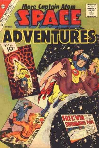 Space Adventures 42 - Approved By The Comics Code - More Captain Atom - Space - Woman - Still 10c