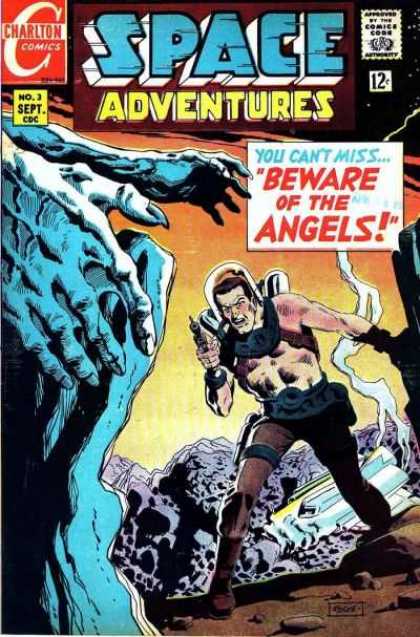 Space Adventures 62 - Charlton - Charlton Comics - Space - Monster - Angels