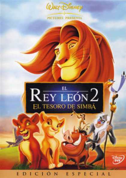 Spanish DVDs - The Lion King 2 Special