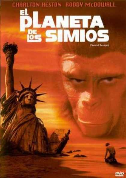 Spanish DVDs - The Planet Of The Apes 1968