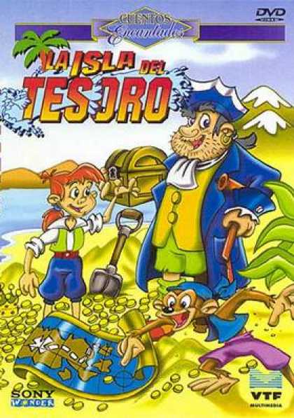 Spanish DVDs - The Island Of Lost Treasure