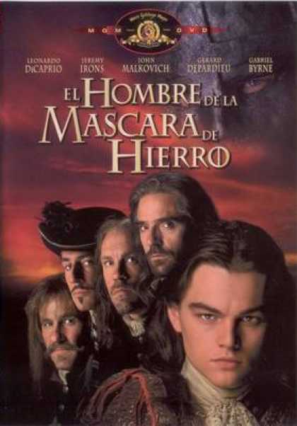 Spanish DVDs - The Man In The Iron Mask