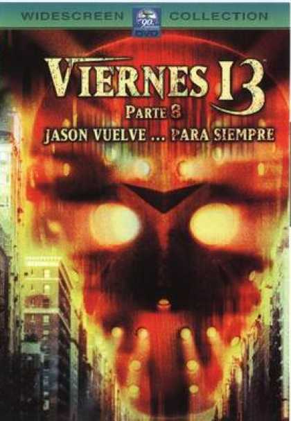 Spanish DVDs - Friday 13th Part 3
