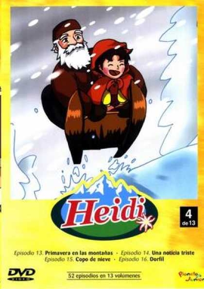 Spanish DVDs - Heidi The Collection Vol 4