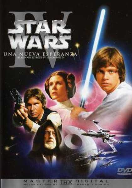 Spanish DVDs - Star Wars Trilogy 4 A New Hope