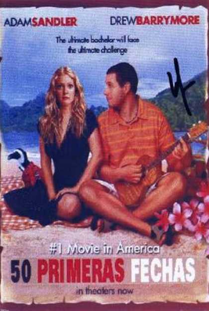 Spanish DVDs - 50 First Dates
