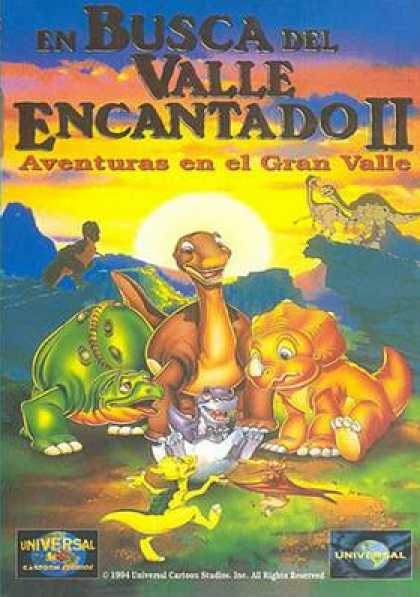 Spanish DVDs - The Land Before Time 2