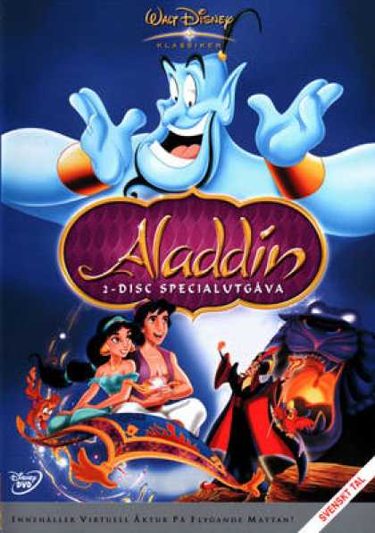Spanish DVDs - Aladdin