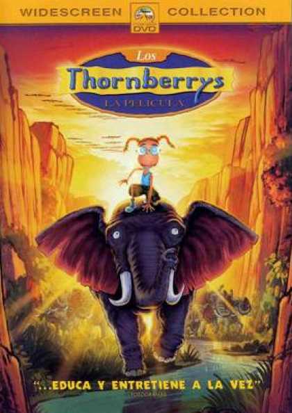 Spanish DVDs - Thornberrys The Movie