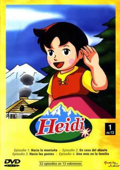 Spanish DVDs - Heidi The Collection Vol 1