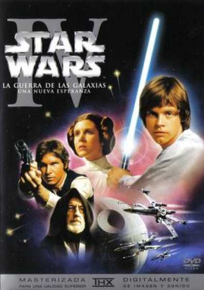 Spanish DVDs - Star Wars Trilogy A New Hope