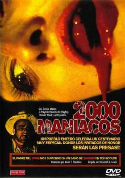 Spanish DVDs - 2000 Maniacs