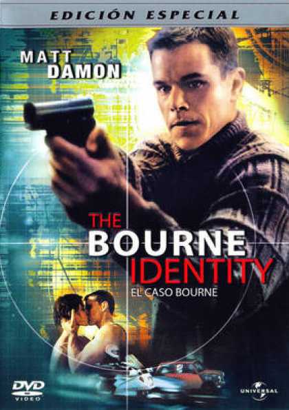 Spanish DVDs - The Bourne Identity Special