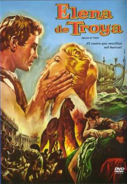 Spanish DVDs - Helen Of Troy 1955