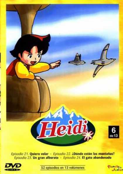 Spanish DVDs - Heidi The Collection Vol 6