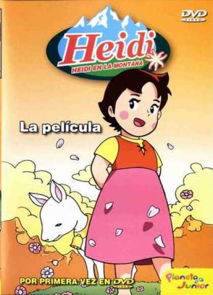 Spanish DVDs - Heidi The Film Heidi In The Mountain