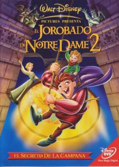 Spanish DVDs - The Hunchback Of Notre Dame 2. The Hunchback Of Notre Dame 2