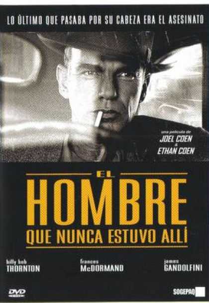 Spanish DVDs - The Man Who Wasnt There