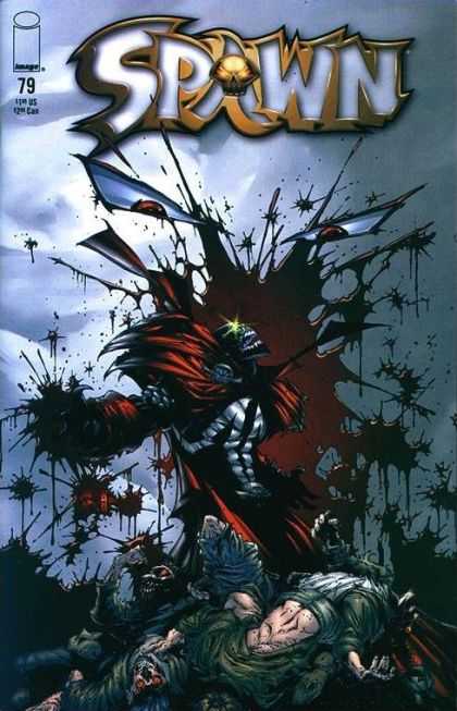 Spawn 79 - Dead Bodies - Blood Spatters - Eyes - Issue 79 - Angry Spawn - Greg Capullo
