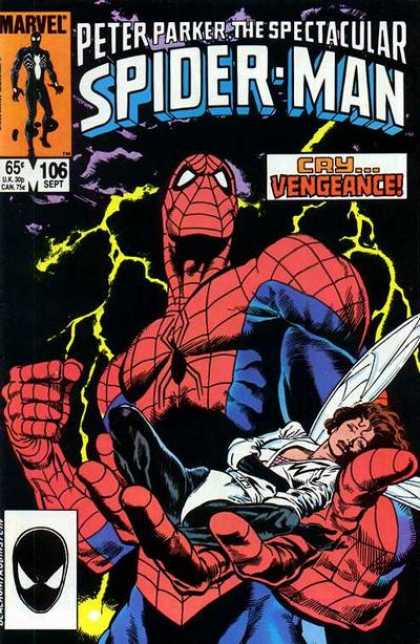 Peter Parker - Spider Man - Spectacular - Vengeance - Marvel - Josef Rubinstein Spectacular Spider-Man (1976) 106 - Peter Parker - Spider Man - Spectacular - Vengeance - Marvel - Josef Rubinstein