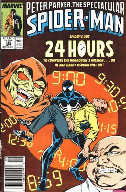 Spectacular Spider-Man (1976) 130 - Peter Parker - Hobgoblin - Harry Osborn - Time - 24 Hours