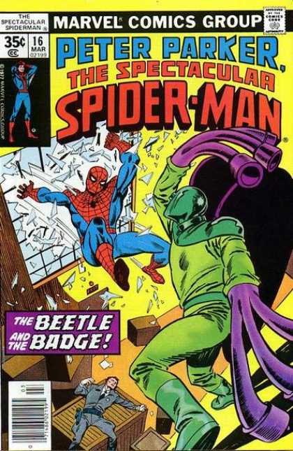 Spectacular Spider-Man (1976) 16 - Superhero - Classic - Window - Marvel - Comic - Sal Buscema