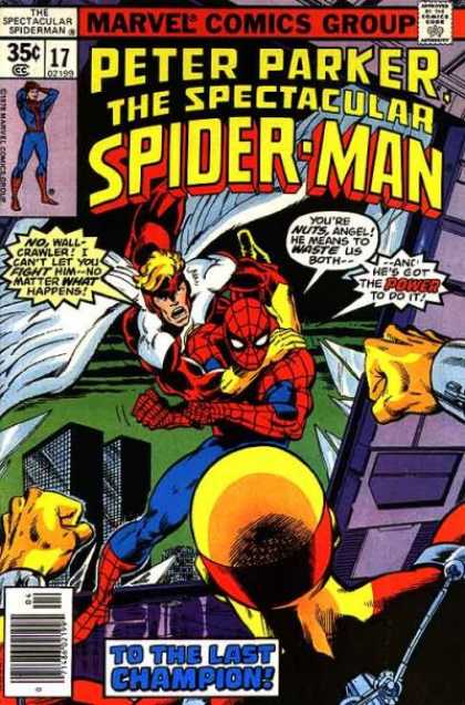 Spectacular Spider-Man (1976) 17 - Peter Parker - Spider-man - To The Last Champion - Marvel - Angel - John Byrne