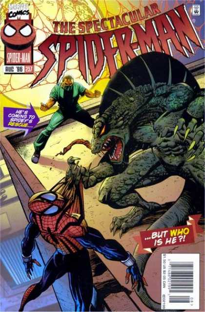 Spectacular Spider-Man (1976) 237 - Aug 96 257 - Spideys Rescue - Lizard - Claws - Who Is He - Sal Buscema