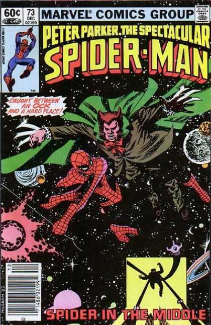 Spectacular Spider-Man (1976) 73 - 60c - 73 Dec 02199 - Marvel Comics Group - Peter Parker - Spider In The Middle