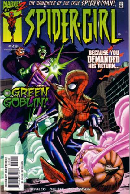 Spider-Girl 20 - Marvel Comics 2 - The Daughter Of The True Spider-man - Spider-girl - The Green Goblin - 20