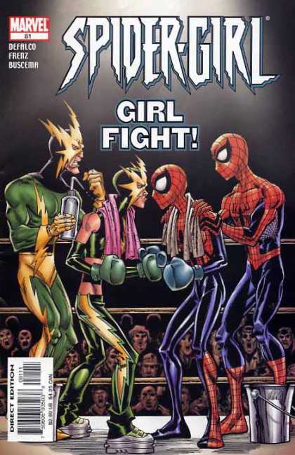 Spider-Girl 81 - Cat Scratch Fever - Skinny Vs Slim - Web Lightening Females - Lip Stick Fight - Ugly And The Web Girl