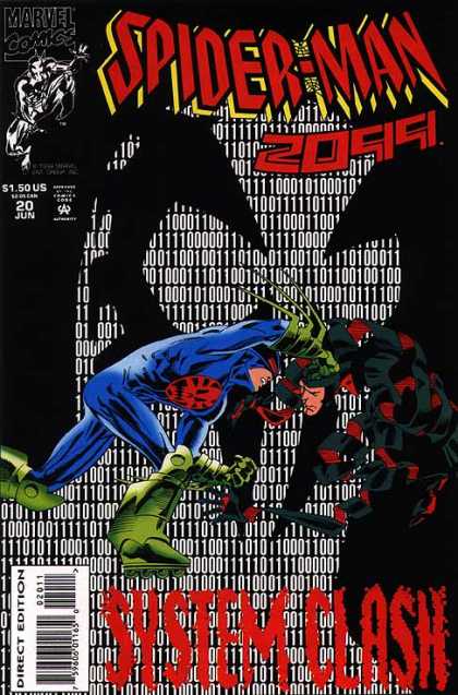 Spider-Man 2099 20 - Marvel Comics - Numbers - Data - System Clash - Battle - Al Williamson, Rick Leonardi