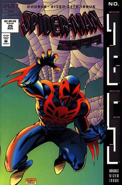 Spider-Man 2099 25 - Spiderweb - Marvel Comics - Claws - 25th Issue - Double Sized - Al Williamson, Rick Leonardi