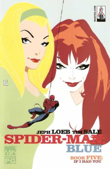 Spider-Man: Blue 5 - Blonde - Redhead - Marvel - Girls - Headband - Tim Sale