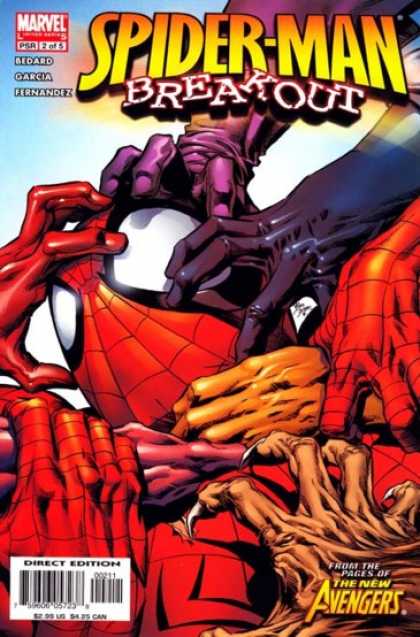 Spider-Man: Breakout 2 - Hands - Colors - Grabbing - Fingers - Claws - Deodato Fiho