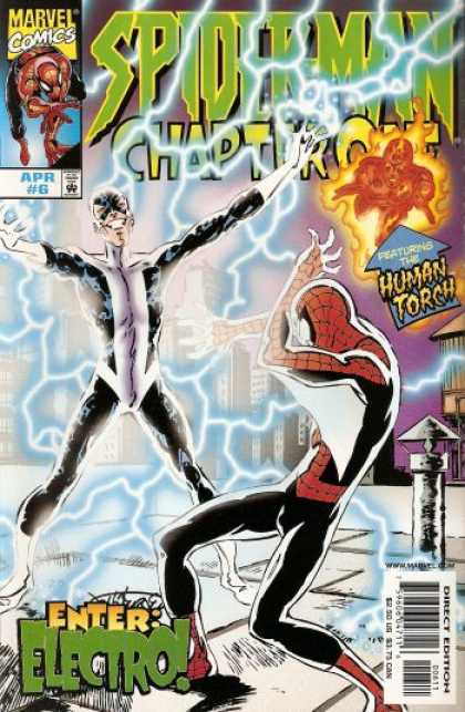 Spider-Man: Chapter One 6 - 6 - Electricity - Human Torch - April - Electro - John Byrne